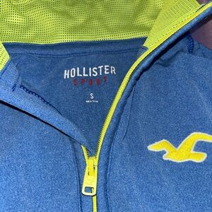 Hollister Blue and Yellow Jacket